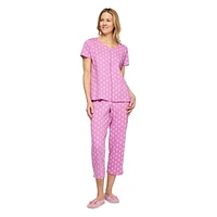 Pyjama 2 pièces en coton Iyla pour femmes Tailles TP–TTG