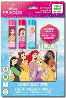 Disney Princess - Townley Girl 3pk Lip Balm with Tin Set for Girls , Ages 3+