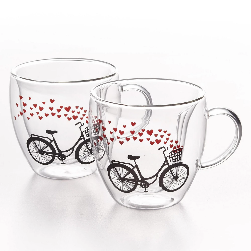 Double Double Sweetheart Coffee Mug 250ml set of 2