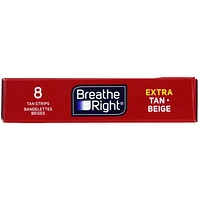 Breathe Right Nasal Strips Extra Tan