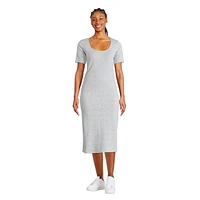 Robe mi-longue George pour femmes Tailles TP–TTG