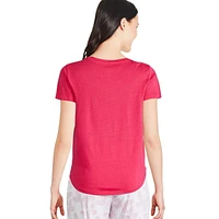 T-shirt de nuit à encolure dégagée George pour femmes