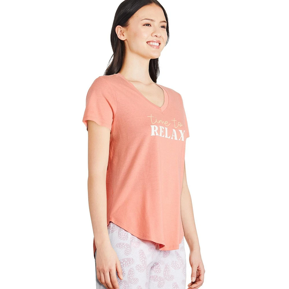 George Women's V-Neckline Sleep Tee