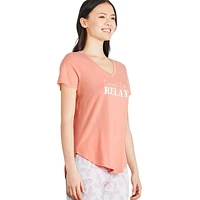 George Women's V-Neckline Sleep Tee