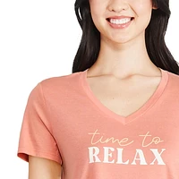 George Women's V-Neckline Sleep Tee