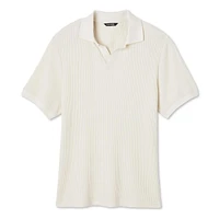 George Men's Johnny Collar Popover, Sizes S-2XL