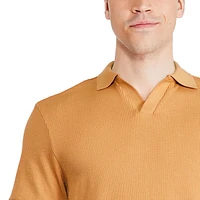 Chandail avec col Johnny George pour hommes Tailles P-2XL