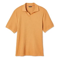 Chandail avec col Johnny George pour hommes Tailles P-2XL