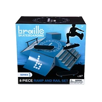 Braille Skateboarding Mini Skateboard Ramp