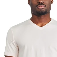 T-shirt extensible à encolure en V George pour hommes