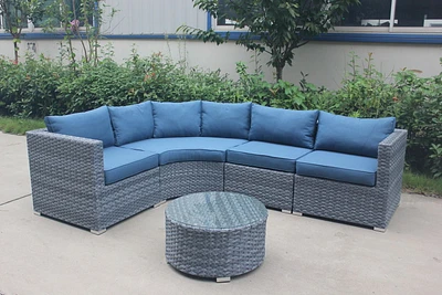 Dura Palm bay 5 Piece Sofa Set