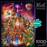 Buffalo Games - Vivid Collection - Krystol's Palace - 1000 Piece Jigsaw Puzzle