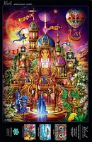 Buffalo Games - Vivid Collection - Krystol's Palace - 1000 Piece Jigsaw Puzzle