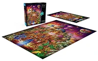 Buffalo Games - Vivid Collection - Krystol's Palace - 1000 Piece Jigsaw Puzzle