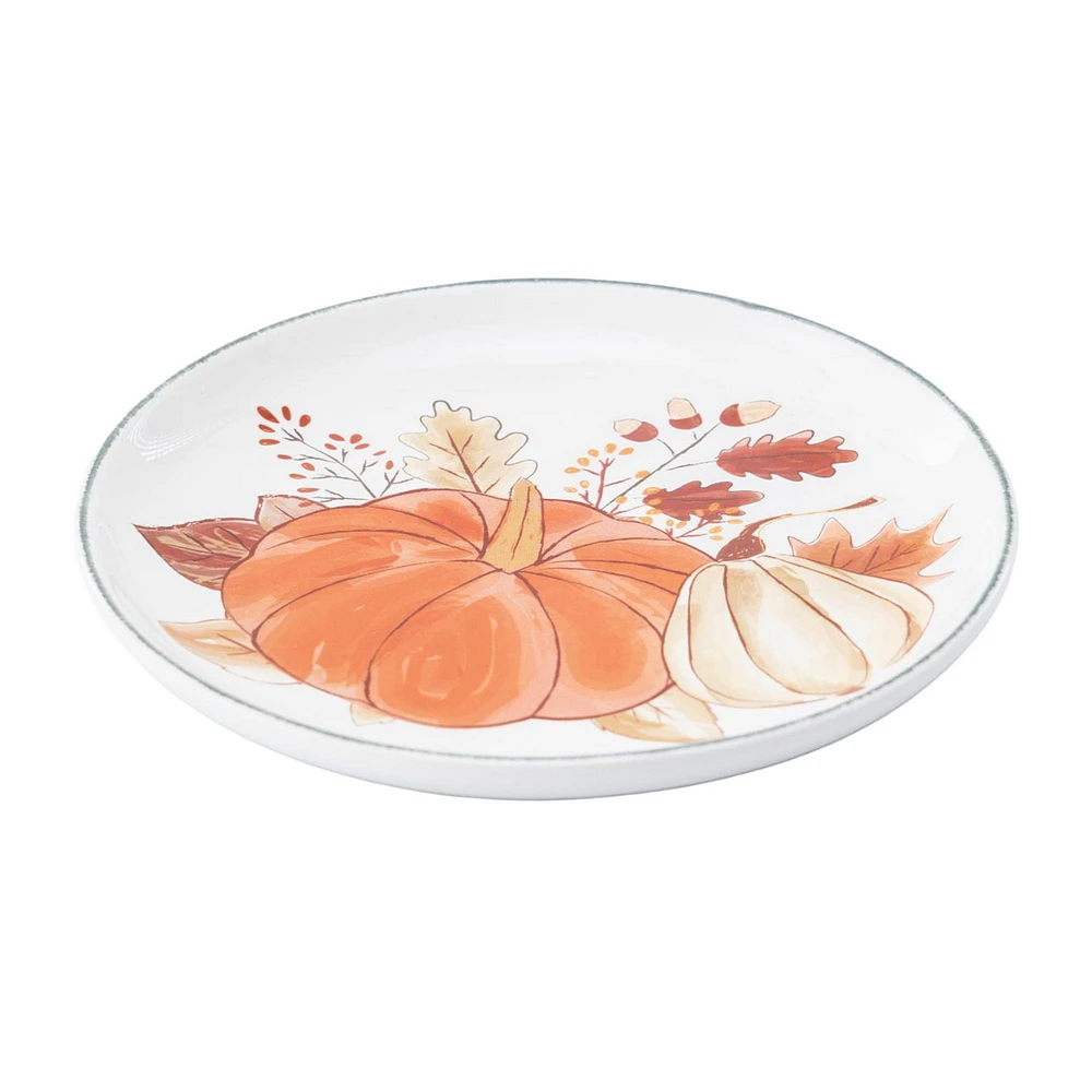 Way to Celebrate Coupe Ceramic Appetizer Plate, 7.5 inch, 1 piece