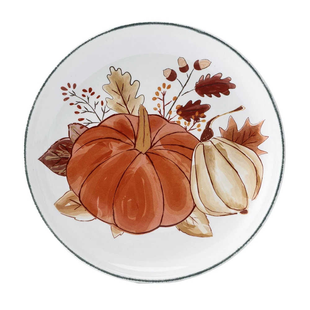 Way to Celebrate Coupe Ceramic Appetizer Plate, 7.5 inch, 1 piece