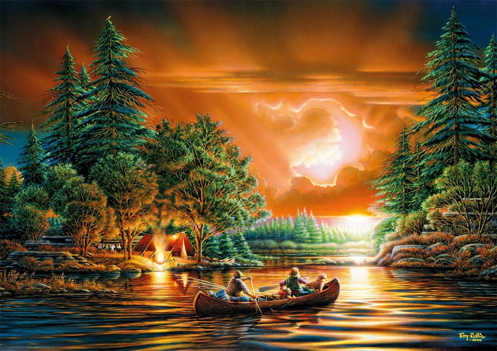 Buffalo Games - Terry Redlin - Evening Rendezvous - 500 Piece Jigsaw Puzzle