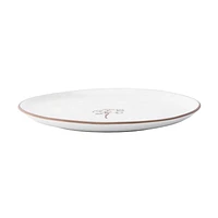 Hometrends Wax Resist Ceramic Salad Plate, 8.7 inch, 1 piece, colors may vary