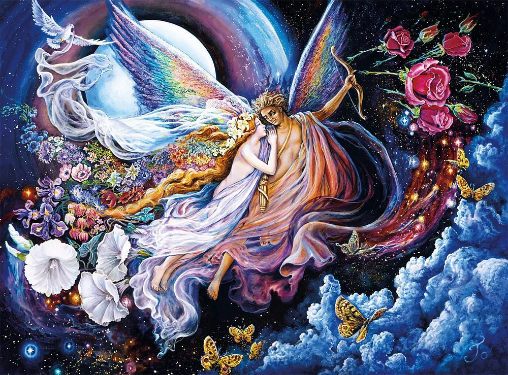 Buffalo Games - Josephine Wall - Eros & Psyche - 1000 Piece Jigsaw Puzzle