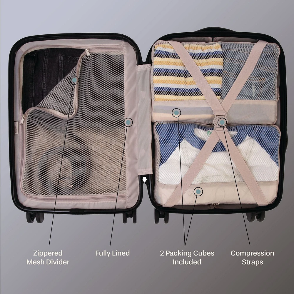 3-Piece Hardside Luggage Set