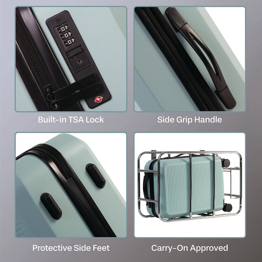 3-Piece Hardside Luggage Set