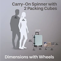 3-Piece Hardside Luggage Set