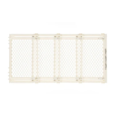 North States Extra Wide Baby or Pet Gate - Ivory