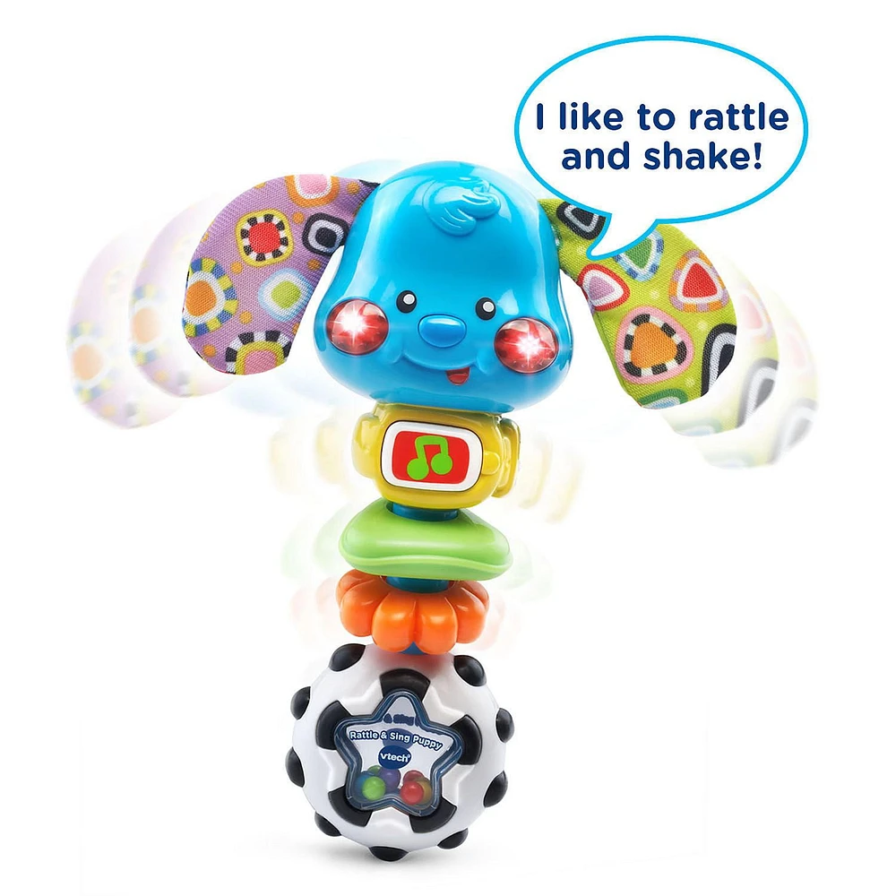 VTech Rattle & Sing Puppy™ - English Version, 3+ months