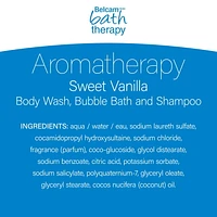 Belcam Bath Therapy 3 in 1 Body Wash, Bubble Bath & Shampoo