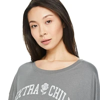 T-shirt de nuit No Boundaries pour femmes Tailles TP–TTG