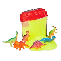 Adventure Force Primordial Slime Bucket with Dinosaur, Adventure Force Primordial Slime Bucket with Dino