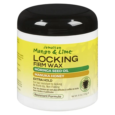 Locking Firm Wax, For hair resistant to locking No Build-Up