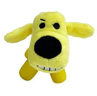 Multipet Smiling Loofa Dog, Peluche et Jouet Pour Chien Banane en Latex
