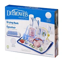 Dr. Brown's Universal Baby Bottle and Accessory Drying Rack, Folds down for easy storage