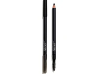 GOSH - Eye Brow Pencil - Noir Doux 2en1/SANS PARFUM/VEGAN