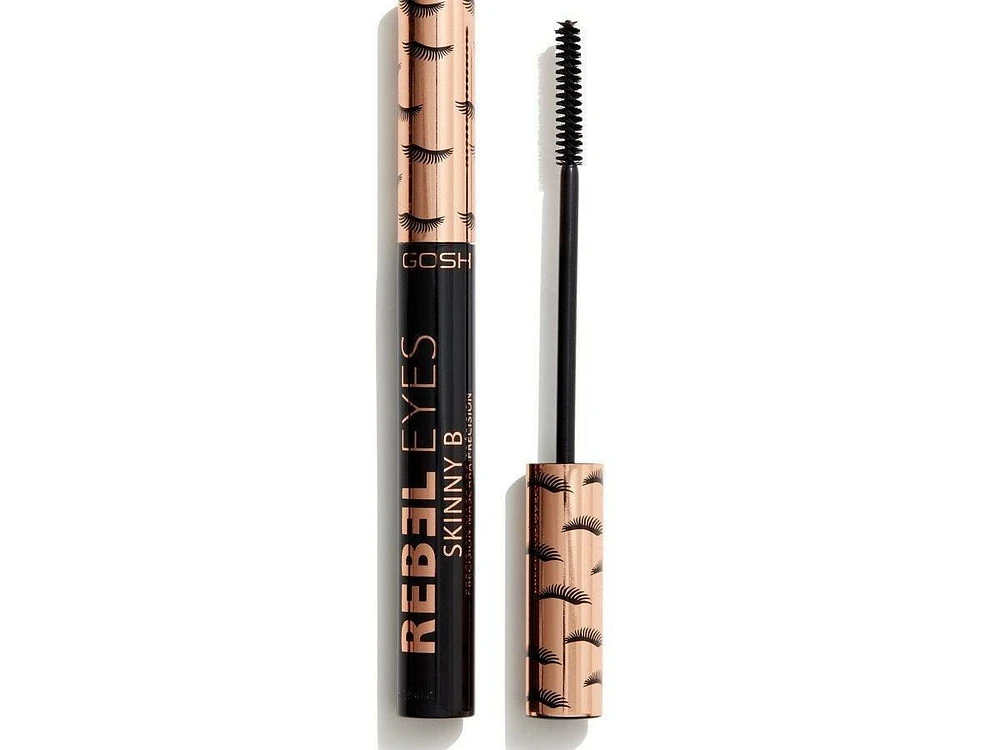 GOSH - Rebel Eyes Mascara Skinny B - Precision, PERFUME FREE / VEGAN