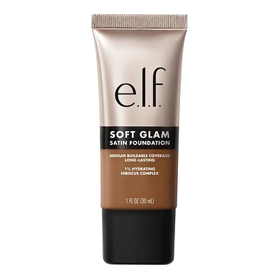 e.l.f. Cosmetics Soft Glam Satin Foundation, Hibiscus complex. 30 ml