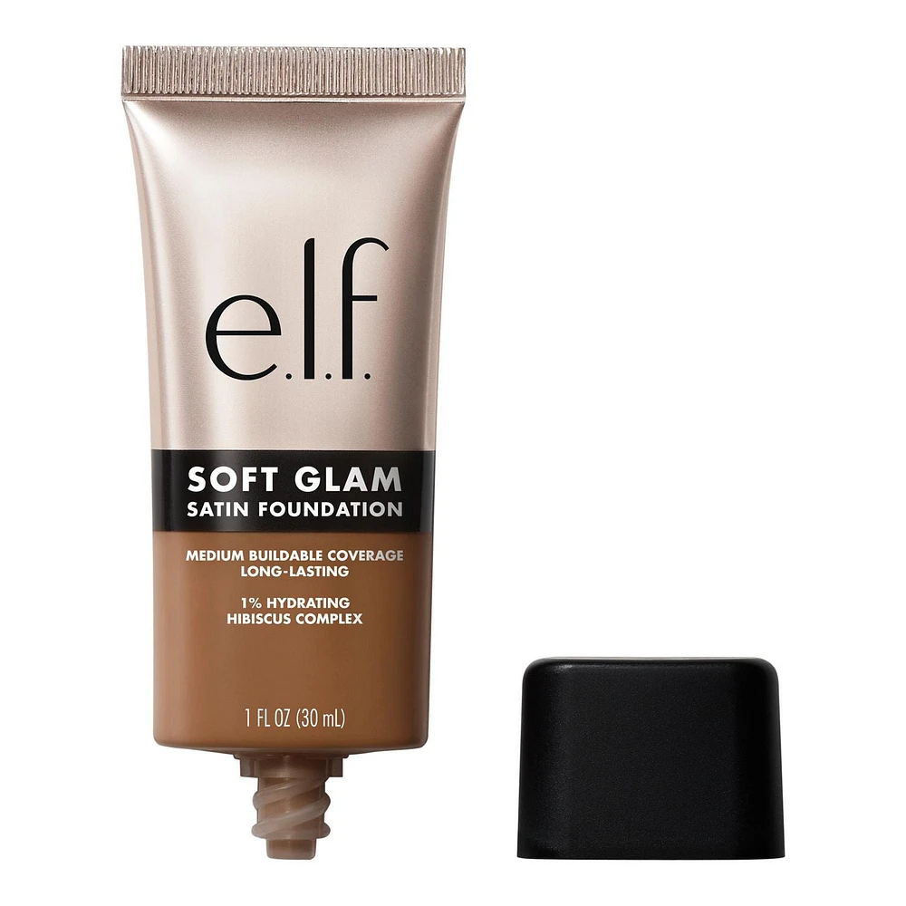 e.l.f. Cosmetics Soft Glam Satin Foundation, Hibiscus complex. 30 ml