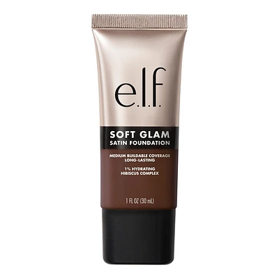 e.l.f. Cosmetics Fond de teint satiné Soft Glam Hibiscus hydratant
