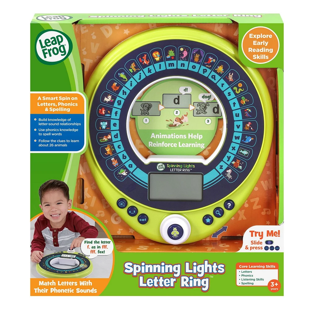 LeapFrog Spinning Lights Letter Ring™ - English Version