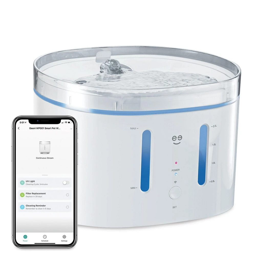 Filtres de remplacement pour fontaine à chien Geeni PetConnect, paquet de 12