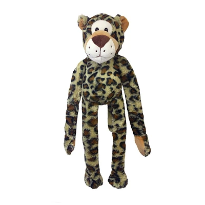 Multipet Swingin' Safari Leopard Dog Toy, Swingin Leopard Dog Toy