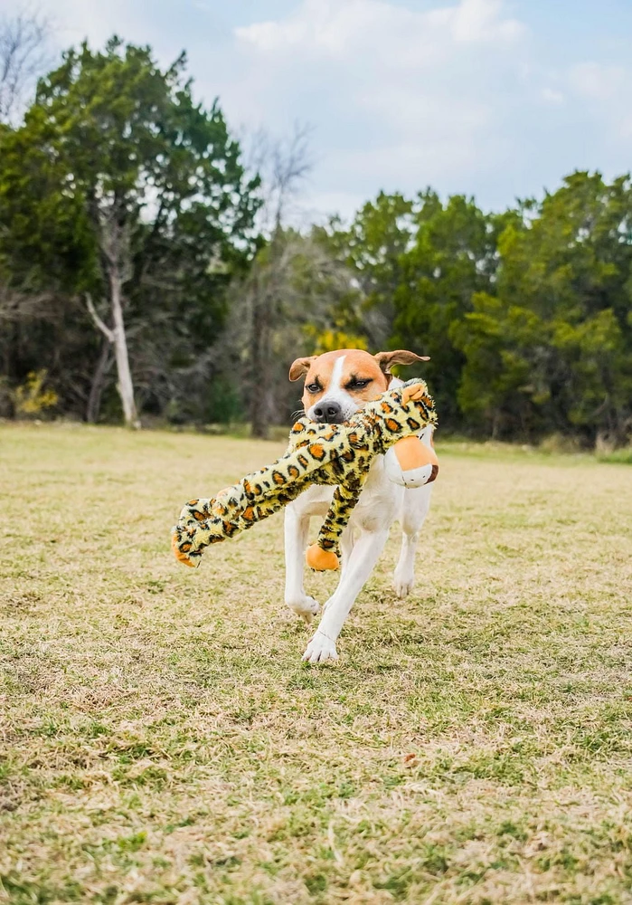 Jouet pour chien léopard Swingin' Safari de Multipet Jouet Chien Safari Leopard