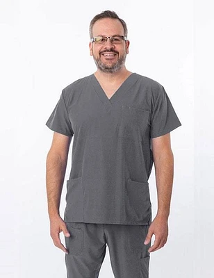 Greentown Canada Scrubs 4Flex 1202 Unisex Scrub Top