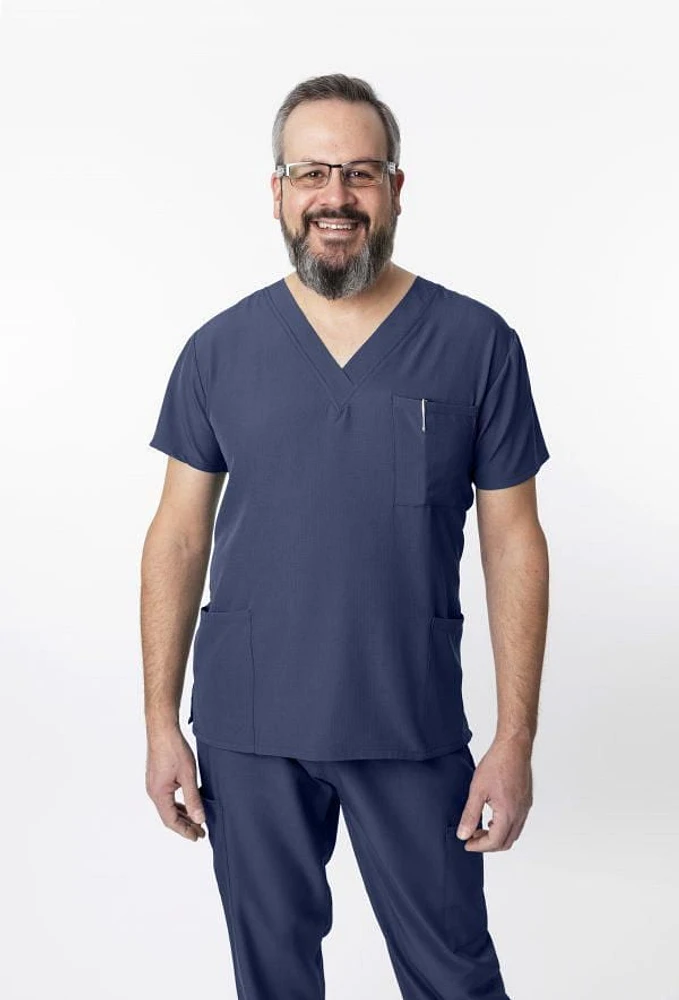 Greentown Canada Scrubs 4Flex 1202 Unisex Scrub Top