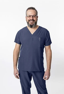 Greentown Canada Scrubs 4Flex 1202 Unisex Scrub Top