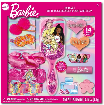 Barbie - Ensemble d'accessoires pour cheveux Townley Girl pour filles, à partir de 3 ans