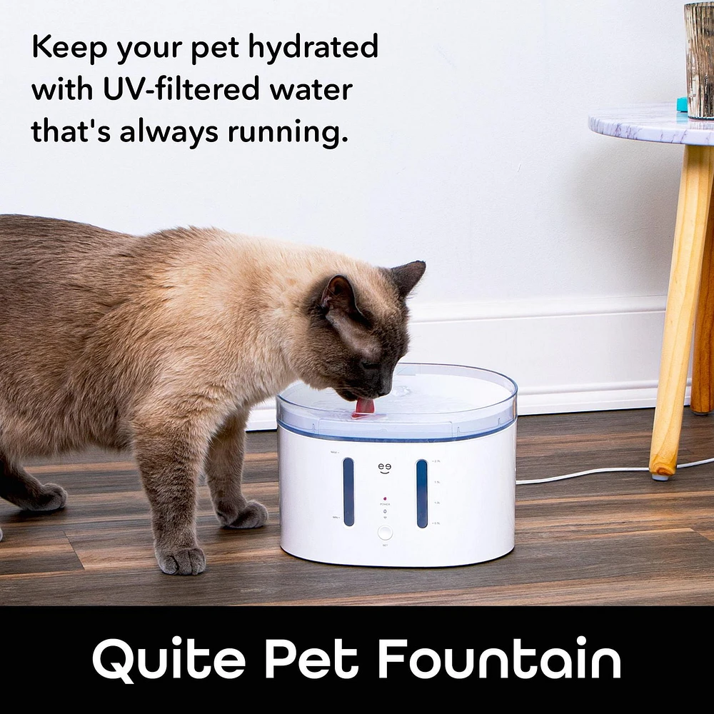 Fontaine pour chien Geeni PetConnect, fonction d'eau à circulation stérilisée aux UV