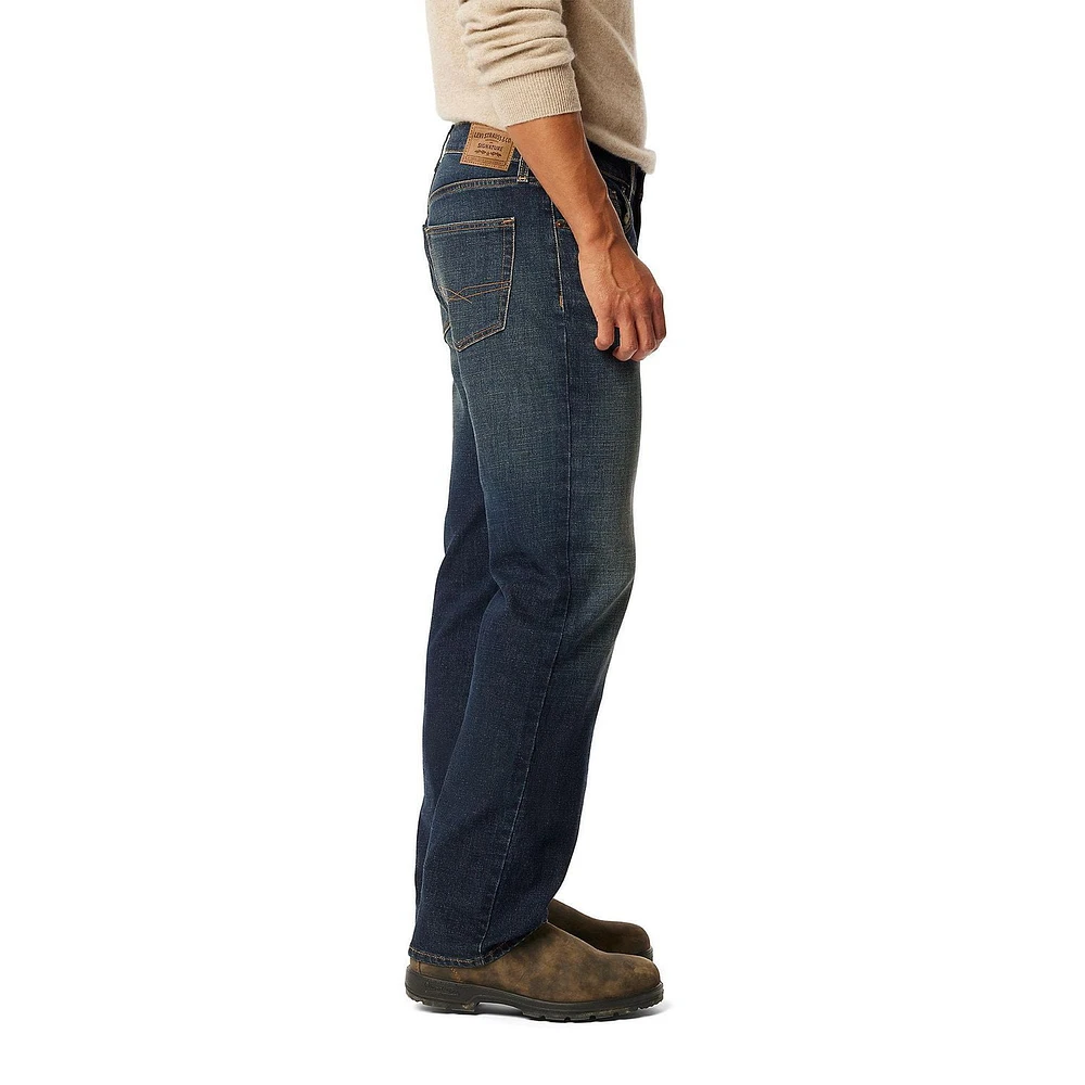 Levi Strauss Signature™ Men’s Relaxed Fit Jeans, Available sizes: 29 – 42