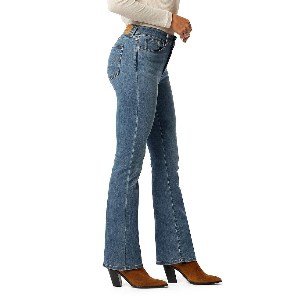 Levi Strauss SignatureMC Jean mi-taille bottillon pour femme Tailles offertes : 2 – 18